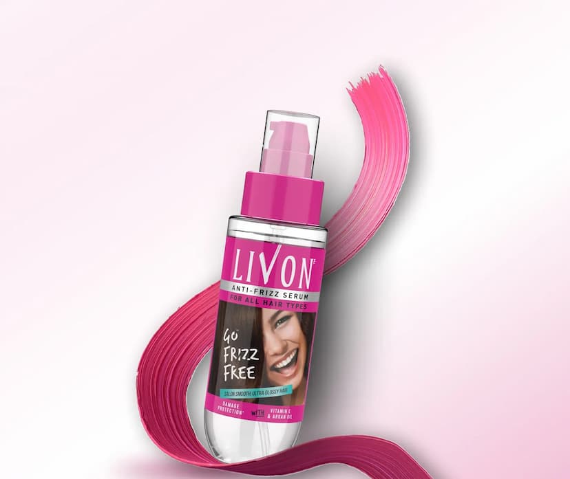 Livon Anti Frizz Serum for All Hair Types