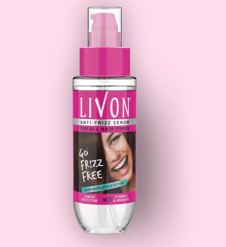 Livon Anti Frizz Serum for All Hair Types