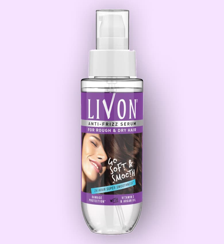 Livon Anti Frizz Serum for Rough and Dry Hair