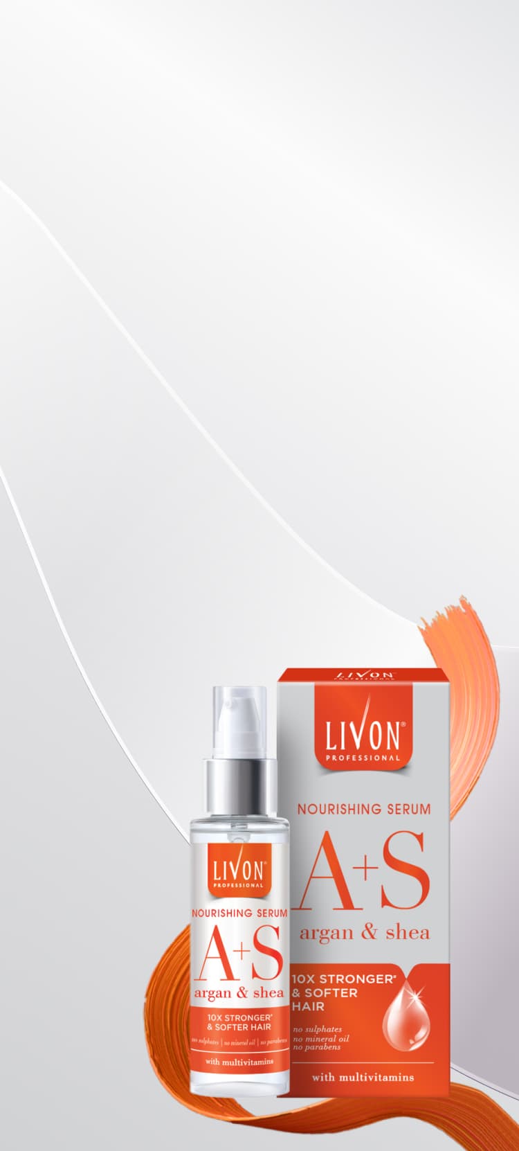 how to use livon hair serum