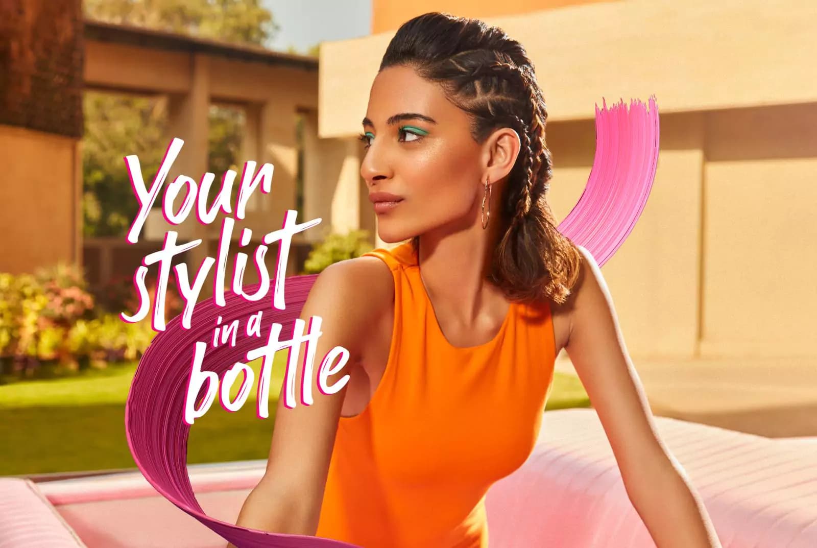 Get inspired by stories of style, beauty, fashion and of course, hair! Woman in braided hairstyle